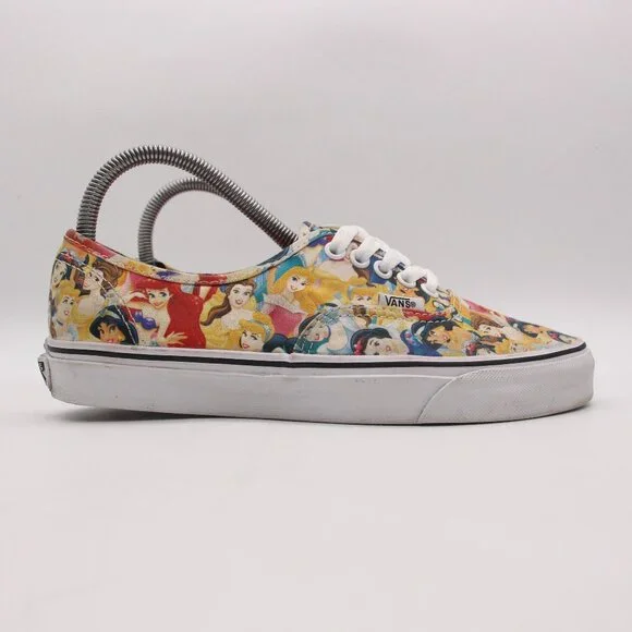 Vans x Disney Princess Shoes Women's 8 Cinderella Snow White Sneaker - Picture 2 of 9